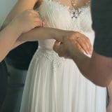 שמלת כלה עדינה ומיוחדת