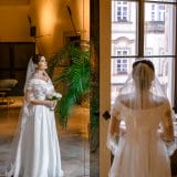 שמלת כלה ראשונה ושניה