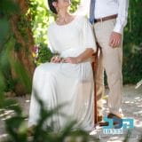 שמלת כלה צנועה עדינה ופשוטה